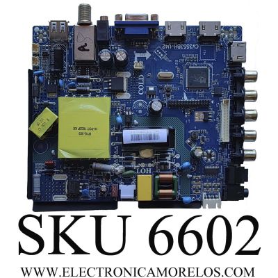 MAIN FUENTE NUEVA PARA TV POLAROID Y ATVIO EN 32'' Y 40'' / CV3553BH-U42 / 7.T3553BHU4211.3B6 / 34027282 / 27180236 / 200-553-1057H / 100841677H / DISPLAY PT320AT02 / PT320AT02_02  / PANEL V400HJ6-PE1 / DISPLAY V400HJ6-PE1 REV. CA / MODELO 40GSR3000FB